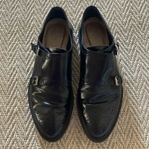 Massimo Dutti monk strap loafers
